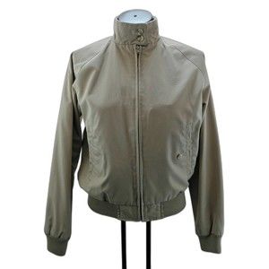 Lands' End Vintage Cotton Bomber Jacket